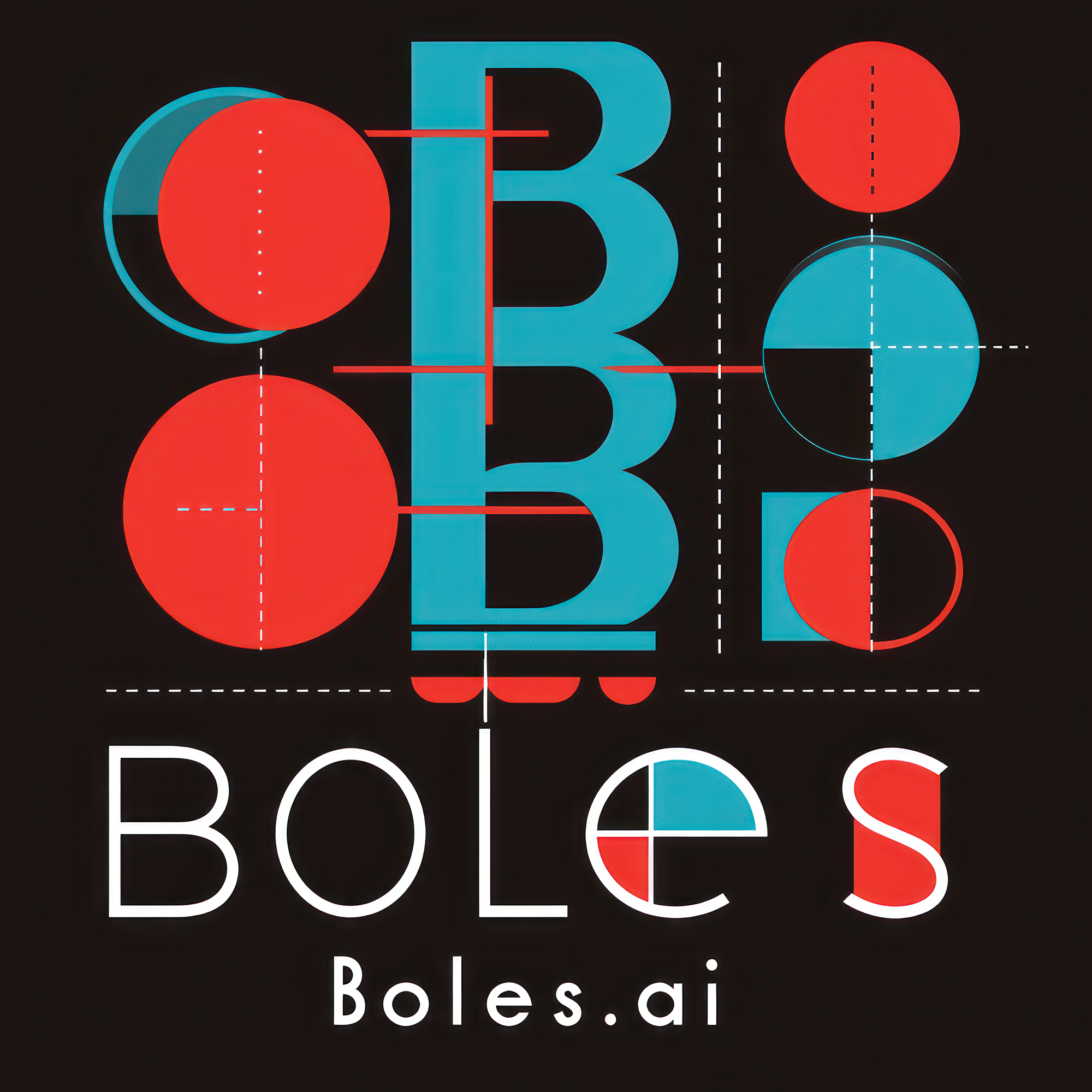 Neon Boles.ai Teal Logo!